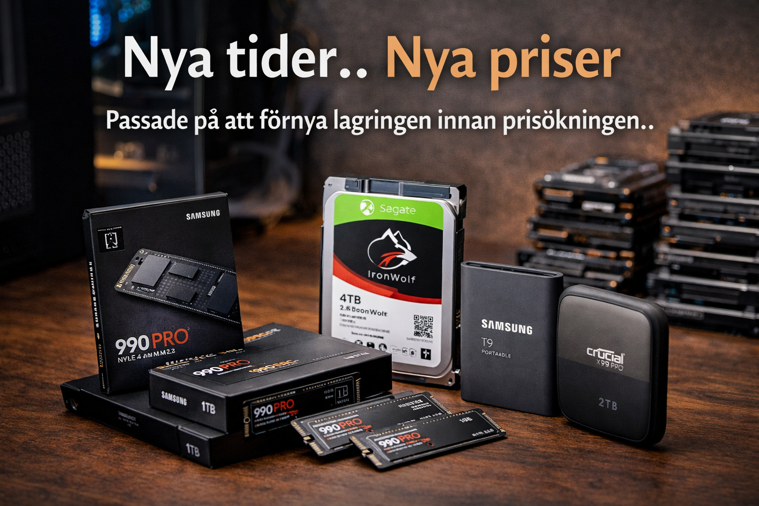 Nya tider.. Nya priser..